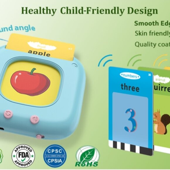 Pocket Flash Card Device- Sight Words- Speech Therapy Learning Tool- Sensory Toy - Picture 8 of 12